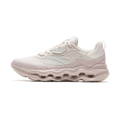 (W) Anta Shock-Absorbing Breathable Low Training Shoes 'Beige Grey'