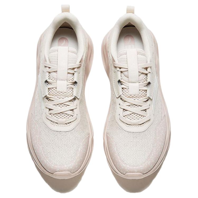 Order (W) Kasut Latihan Rendah Anta Penyerap Hentakan Bernafas 'Beige Grey' 122337711-3