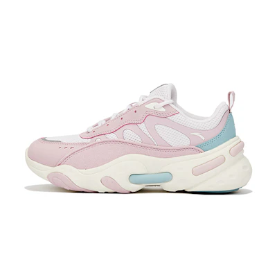 (W) Anta Shock-Absorbing Dad Shoes 'Pink White'