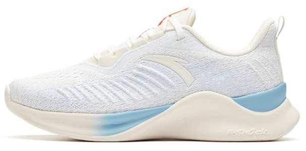 安踏 轻骑缓震低帮跑步鞋 女款 白蓝 Buy 安踏 轻骑缓震低帮跑步鞋 女款 白蓝