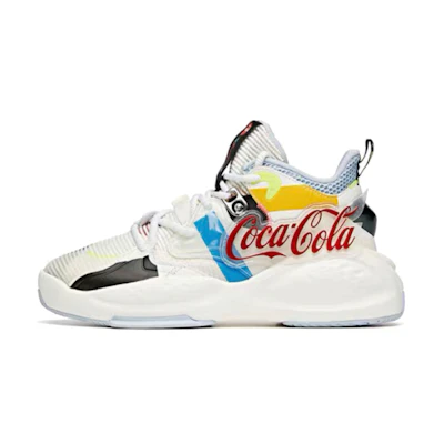 (W) Anta Coca Cola Badao 'White Multi-Color'