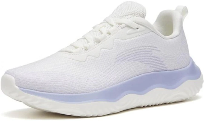 安踏 神行 減震防滑耐磨 低幫 訓練鞋 女款 白紫 Lookbook 安踏 神行 減震防滑耐磨 低幫 訓練鞋 女款 白紫