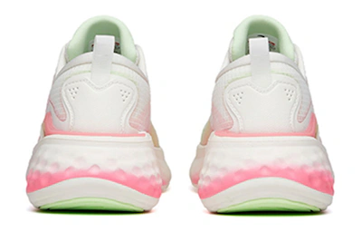 (Women) Anta Running Series Sneakers 'White Green Pink'