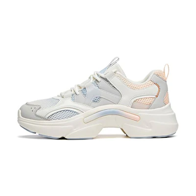 (W) Anta Running Series Sneakers 'White Blue Pink'