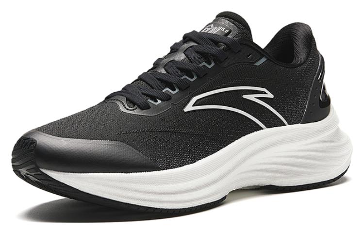 Order Anta安踏 創5 圓頭繫帶 舒適輕巧 減震耐磨 低筒 運動鞋 女款 黑色