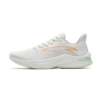 (W) Anta A Shock Running Shoes 'White Orange'