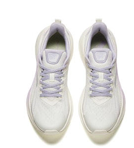 Anta安踏 毒刺5 舒適百搭 減震耐磨 低筒 跑步鞋 女款 白紫 Lookbook Anta安踏 毒刺5 舒適百搭 減震耐磨 低筒 跑步鞋 女款 白紫