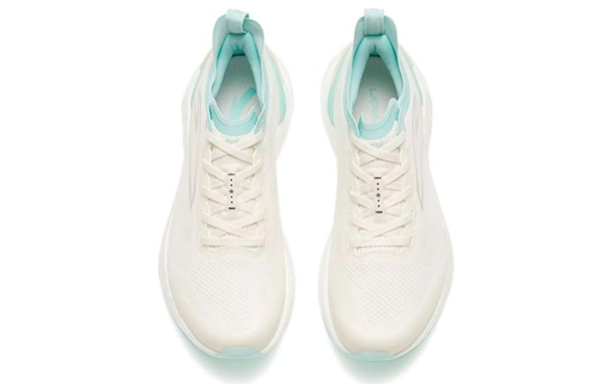 Shop Anta安踏 創跑3代 氮科技 緩震防滑耐磨透氣 低筒 跑步鞋 女款 白藍