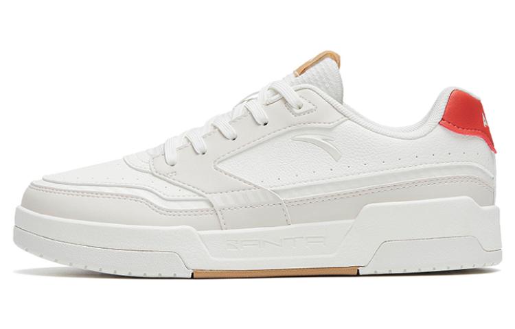 (W) Anta Skateboarding Shoes 'White Red Brown'