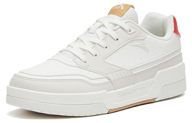 (W) Anta Skateboarding Shoes 'White Red Brown' 圖 2