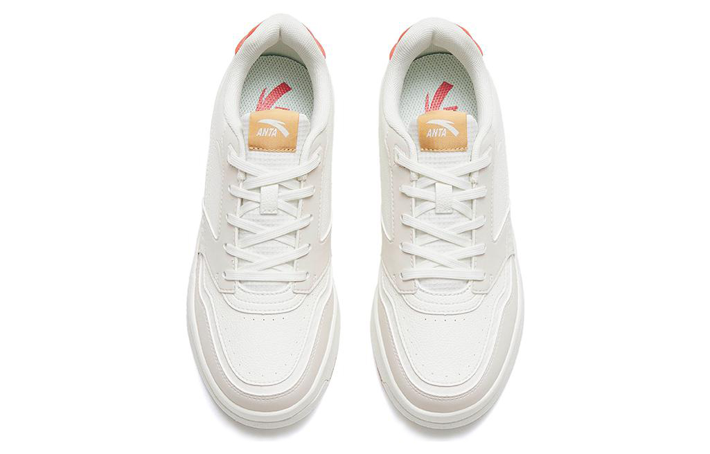 (W) Anta Skateboarding Shoes 'White Red Brown' 圖 3