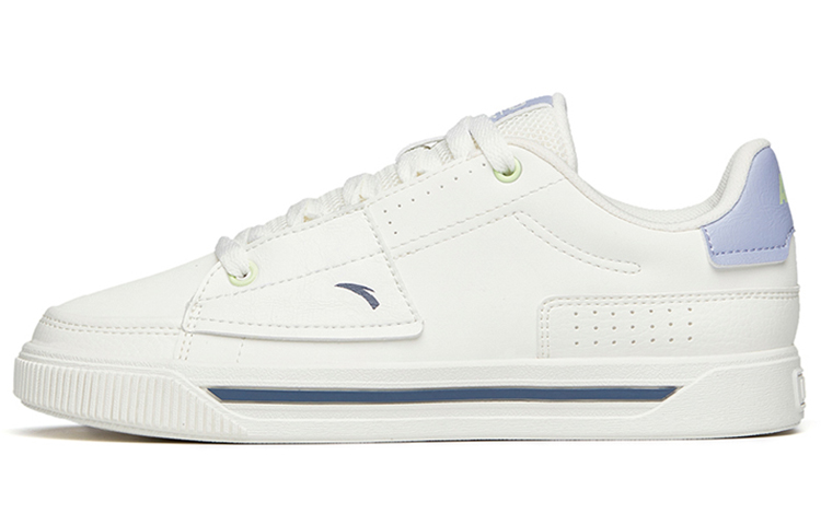(Women) Anta Skate Low 'White Purple' 122148001R-3