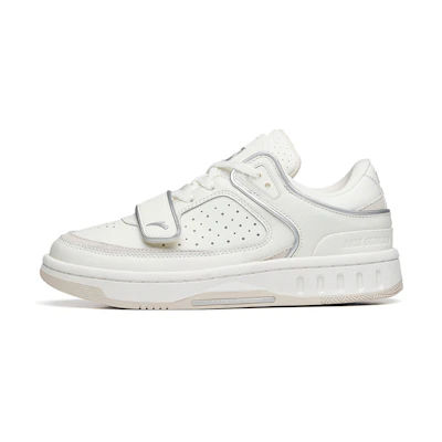 (W) Anta Skateboarding Series Sneakers 'White Silver'