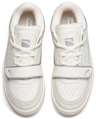 (Women) Anta Skateboarding Series Sneakers 'White Silver' 122238015A-3 Lookbook (Women) Anta Skateboarding Series Sneakers 'White Silver' 122238015A-3