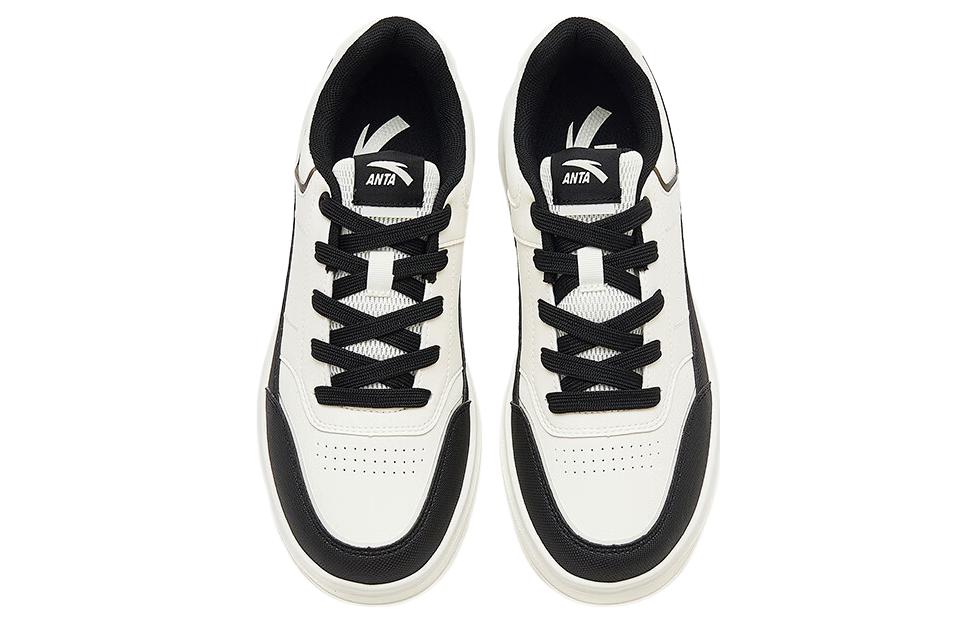 Order (W) Sneaker Anta Skateboard Low 'Hitam Putih' 922338065-2