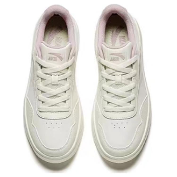 Lookbook (W) 安踏滑板系列運動鞋 '白粉' 922428010-3