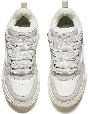 (Women) Anta Skateboarding Series Sneakers 'White Grey' 922348001-4 Lookbook (Women) Anta Skateboarding Series Sneakers 'White Grey' 922348001-4