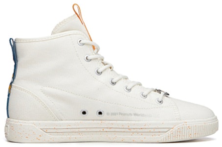 (W) Anta x Snoopy Kasut Sukan Skateboarding Tinggi 'Putih' 922138604-1 Order (W) Anta x Snoopy Kasut Sukan Skateboarding Tinggi 'Putih' 922138604-1