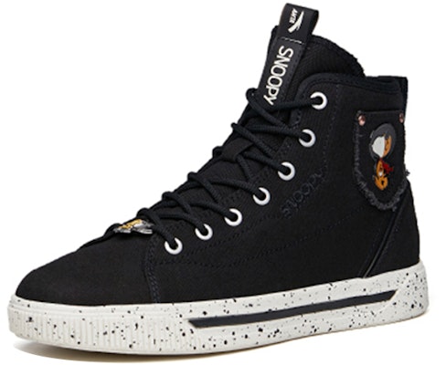 (Women) Anta x Snoopy High Top 'Black' 922138604-2 Lookbook (Women) Anta x Snoopy High Top 'Black' 922138604-2