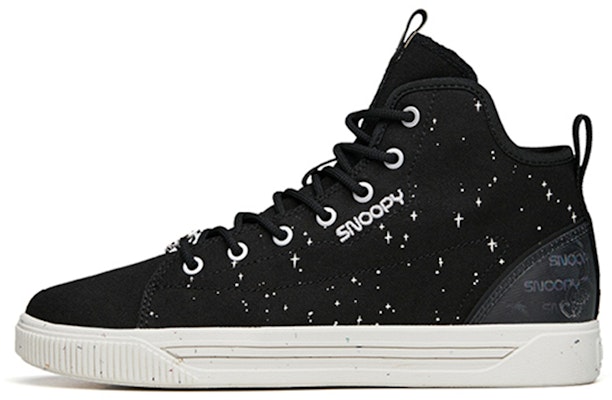 (Women) Anta x Snoopy High Top Canvas Shoes 'Black White' 922138601-1 Buy (Women) Anta x Snoopy High Top Canvas Shoes 'Black White' 922138601-1