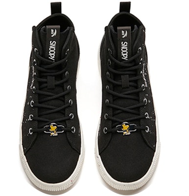 (Women) Anta x Snoopy High Top Canvas Shoes 'Black White' 922138601-1 Shop (Women) Anta x Snoopy High Top Canvas Shoes 'Black White' 922138601-1