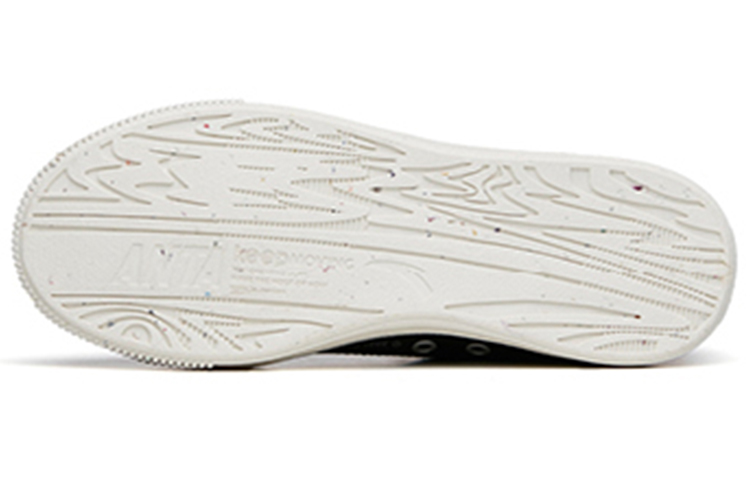 Details for SNOOPY x Anta安踏 潮流 史努比聯名 高幫 板鞋 女款 黑