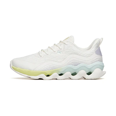 (W) Anta Running Series Sneakers 'White Green Blue'