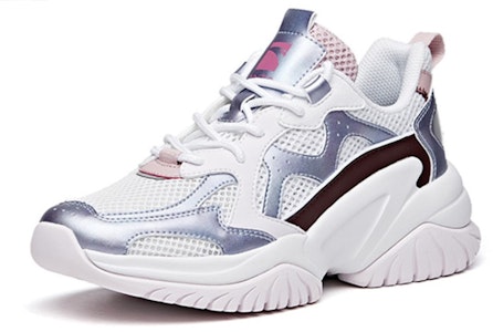 (W) 安踏 复古老爹鞋 '灰紫色' 922027033-1 Order (W) 安踏 复古老爹鞋 '灰紫色' 922027033-1