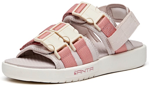 安踏生活系列運動沙灘涼鞋 粉 女款 Lookbook 安踏生活系列運動沙灘涼鞋 粉 女款