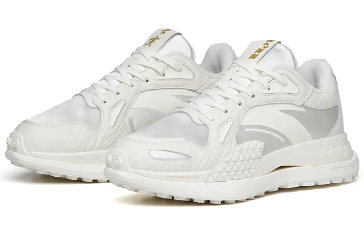 Lookbook (W) 安踏Star 202 Low '象牙白卧虎藏龙' 122215580A-1