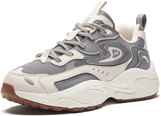 (Women) Anta Star 'Grey Low-Top Dad Shoe' 922348836-3 Order (Women) Anta Star 'Grey Low-Top Dad Shoe' 922348836-3