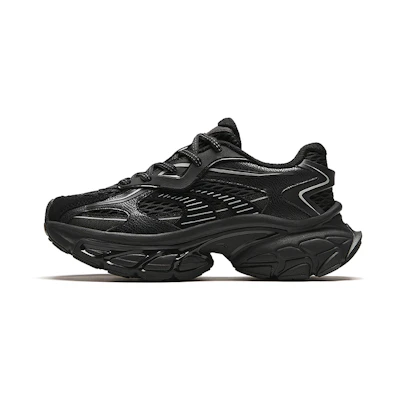(W) Anta Star Moon Dad Shoes 'Black White'