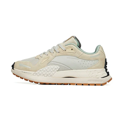 (W) Anta Running Series Sneakers 'Beige Green Grey'