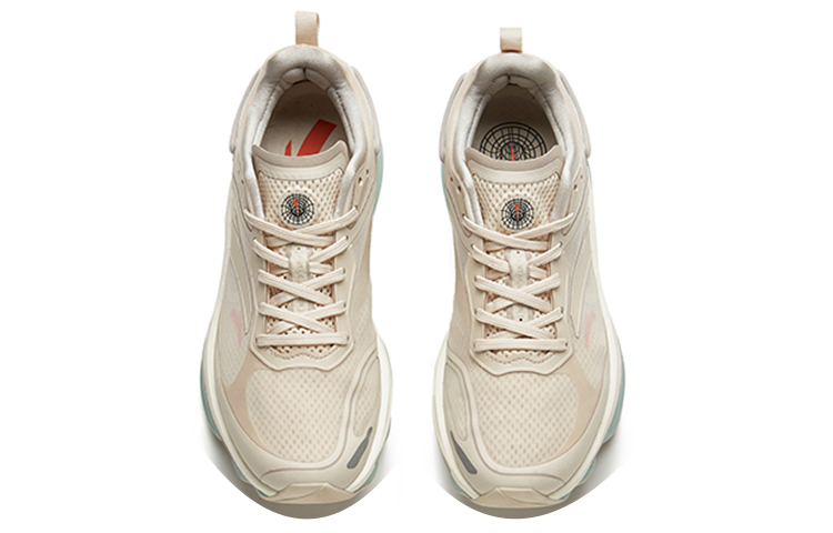 Shop (W) 안타 스타 링 1 '베이지 실버 그린' 122225580A-3