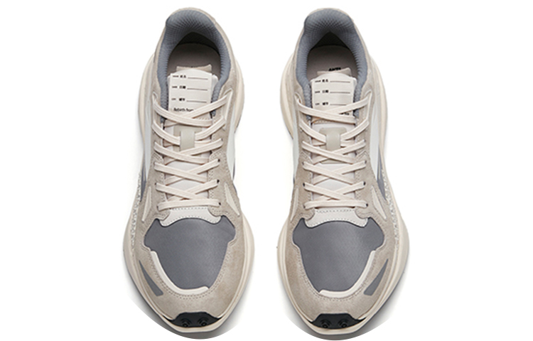 Shop (W) Anta Star Series 'Comfort Grey Low-Top' Kasut Rendah Kelabu. 122135580A-5