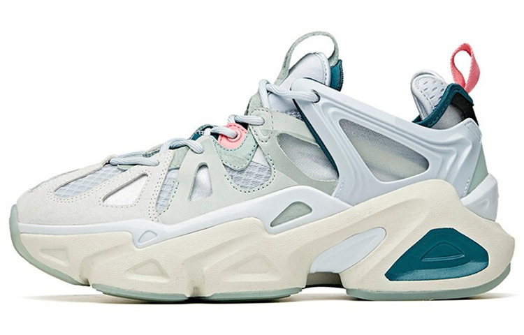 (Women) Anta Star Series Low 'Qianren Grey-Blue-Green' 122048880A-2