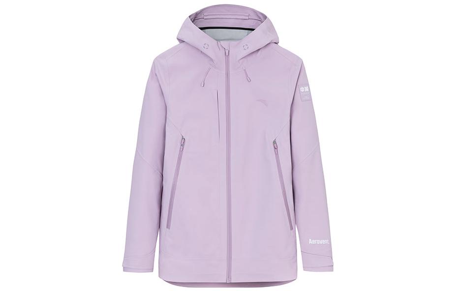 (Women) Anta Storm Armor Zip Hoodie Jacket Pea Purple - Windproof & Casual Wear 162417626-3