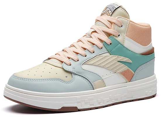 (W) Anta Street Fun High 'Blanco Gris Rosa' 122238065-5 Lookbook (W) Anta Street Fun High 'Blanco Gris Rosa' 122238065-5