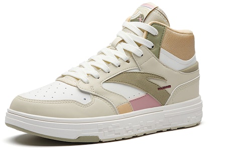 (W) Anta Streetball High 'Blanco Amarillo' 122238065-3 Lookbook (W) Anta Streetball High 'Blanco Amarillo' 122238065-3