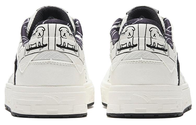 Order (W) アンタ ストリートボールLow 黒白快適 (Anta Sutori-tobōru Low Kuro Shiro Kaiteki) 122338053-10