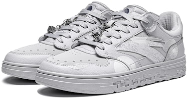 安踏 街顽 潮流 低帮 板鞋 女款 灰色 Shop 安踏 街顽 潮流 低帮 板鞋 女款 灰色