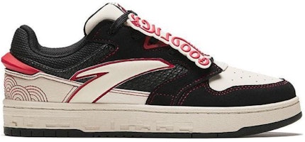 Anta安踏 街頑 舒適百搭 輕鬆休閒 防滑耐磨 低幫 板鞋 女款 白黑紅色 Order Anta安踏 街頑 舒適百搭 輕鬆休閒 防滑耐磨 低幫 板鞋 女款 白黑紅色