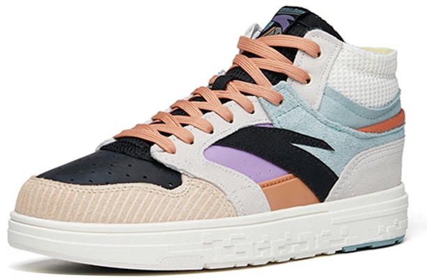 (W) Anta Streetball Mid 'Putih Multi-Warna' 122218052-3 Lookbook (W) Anta Streetball Mid 'Putih Multi-Warna' 122218052-3