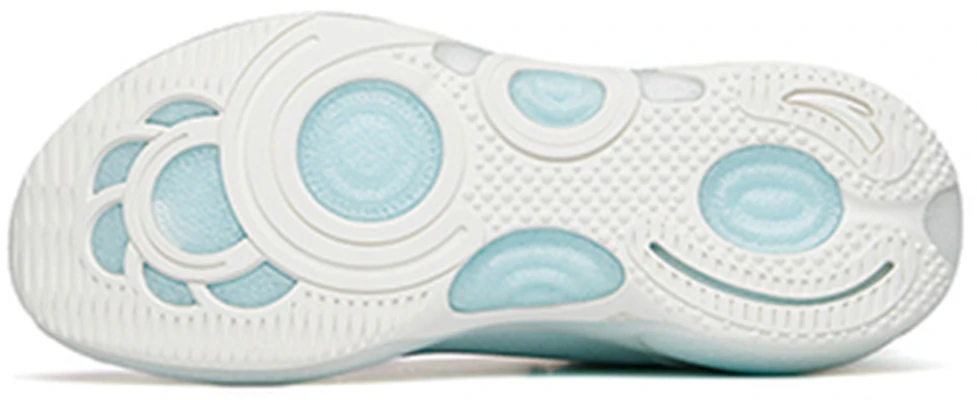 (W) Anta Sugar Core Bubbles 3 "Blanc Bleu Glacé" 122225520-6 Details for (W) Anta Sugar Core Bubbles 3 "Blanc Bleu Glacé" 122225520-6