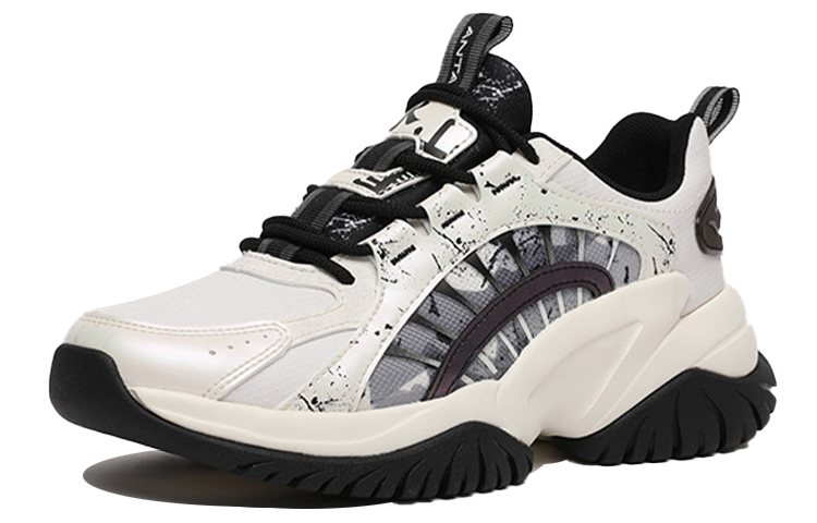 (W) Anta Training Series Sneakers'White Black' 圖 2