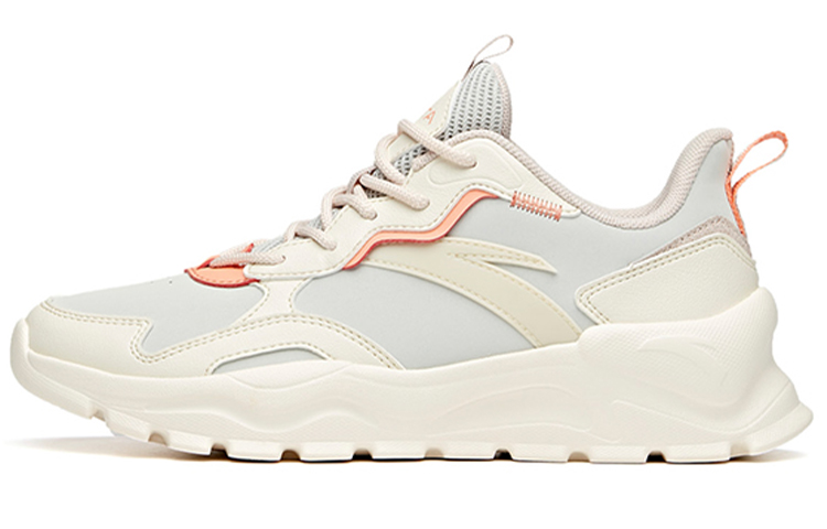 (Women) Anta Training Retro 'White Grey Beige' 922027022-6
