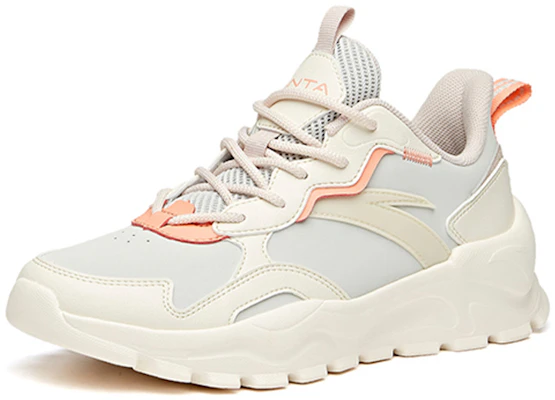 (W) Anta Entraînement Rétro ''Blanc Gris Beige'' 922027022-6 Order (W) Anta Entraînement Rétro ''Blanc Gris Beige'' 922027022-6