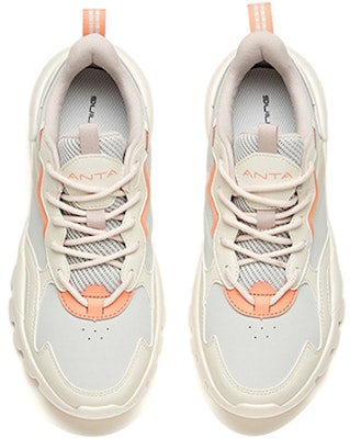 (Women) Anta Training Retro 'White Grey Beige' 922027022-6 Lookbook (Women) Anta Training Retro 'White Grey Beige' 922027022-6