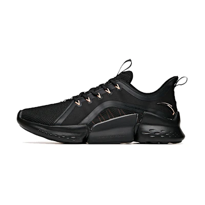 (W) Anta Training Series 'Black Fashion Casual Trainer'