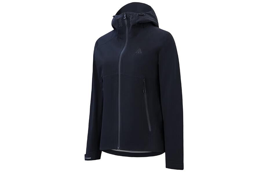 (Women) Anta Training Series Colorblock Hooded Jacket Black 962337602-4